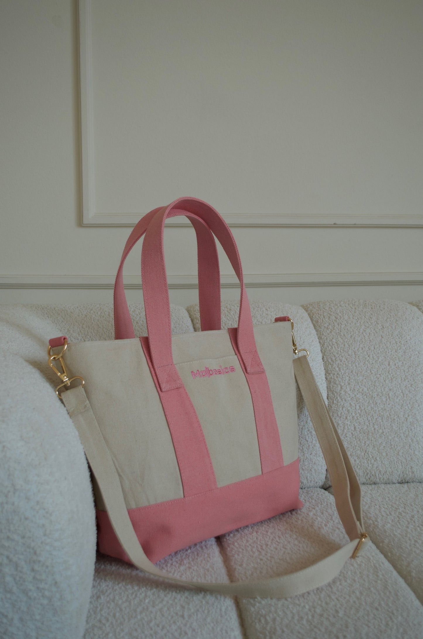 MO|Canvas Bag PINK