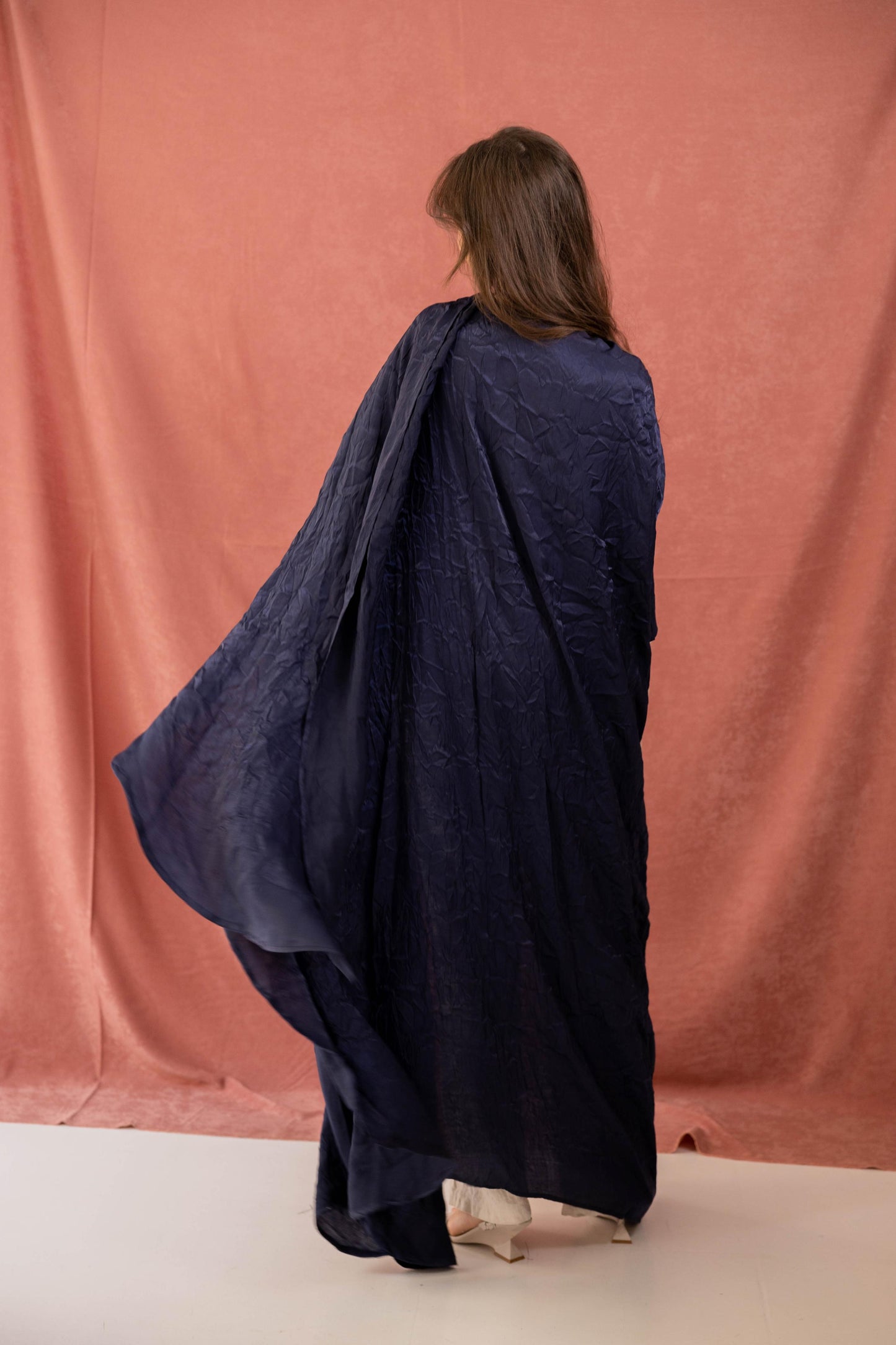 Yousr “ يُسّر “ Shwal Kaftan ROYAL BLUE