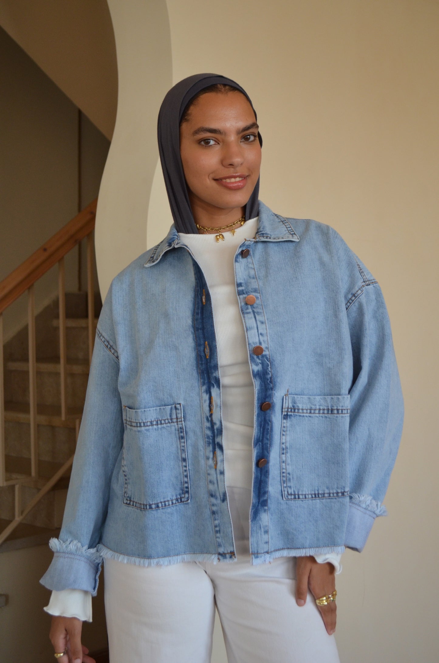 Back to School  BUNDLE ( MO | Denim Jacket + MO| Bag )