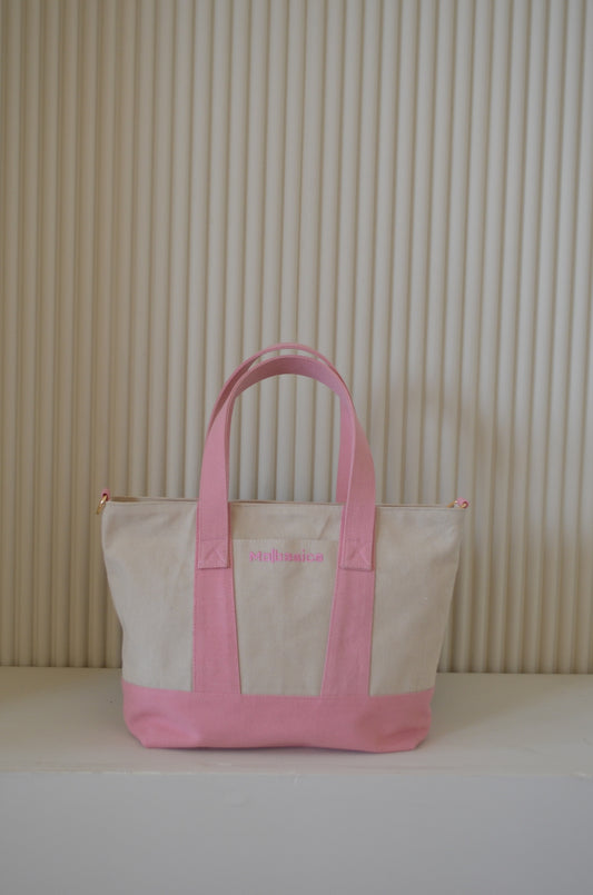 MO|Canvas Bag PINK